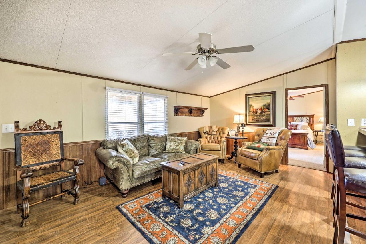 Ozark Mountain Cabin Rental On 300-Acre Ranch Bagian luar foto