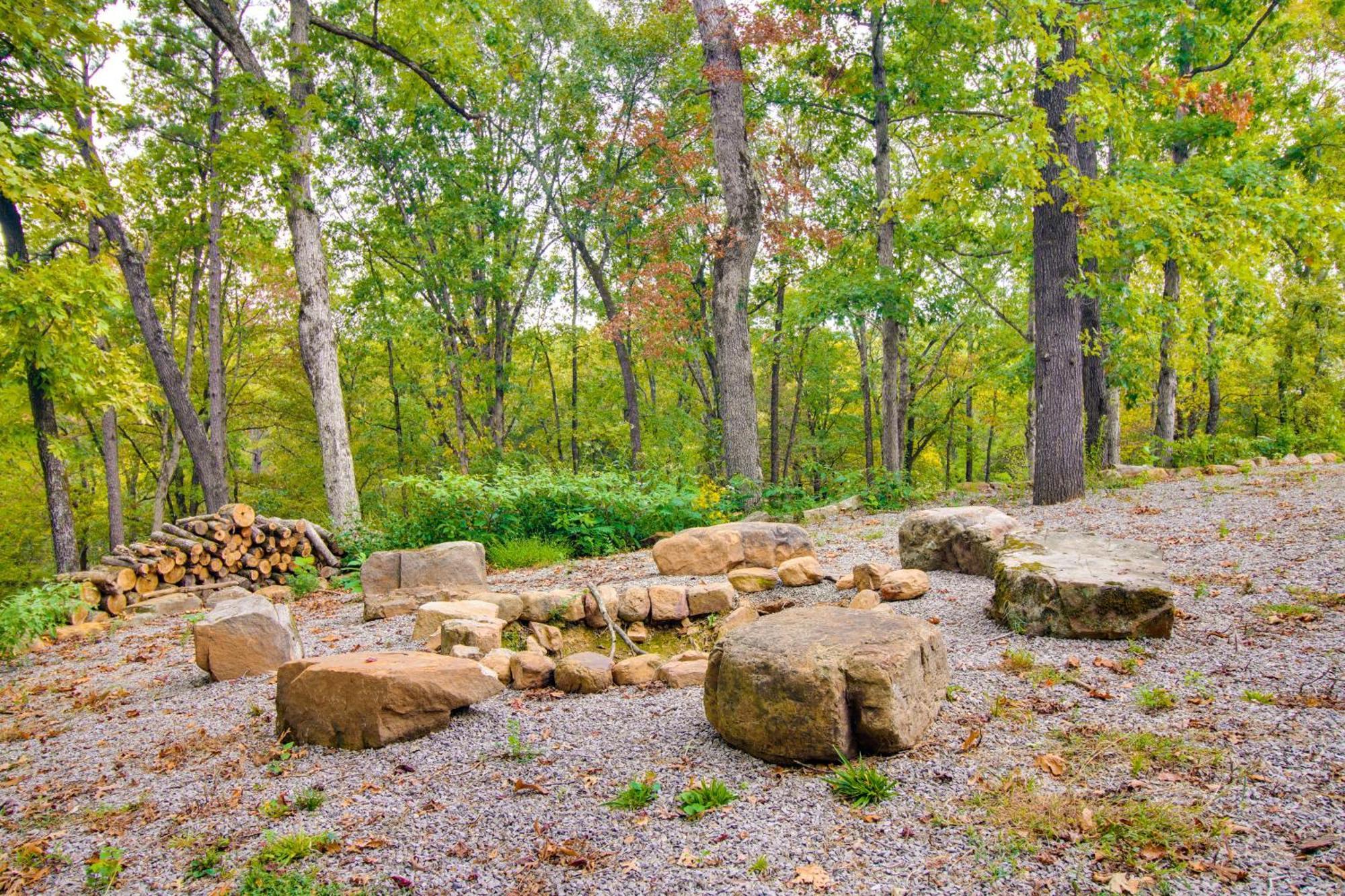 Ozark Mountain Cabin Rental On 300-Acre Ranch Bagian luar foto