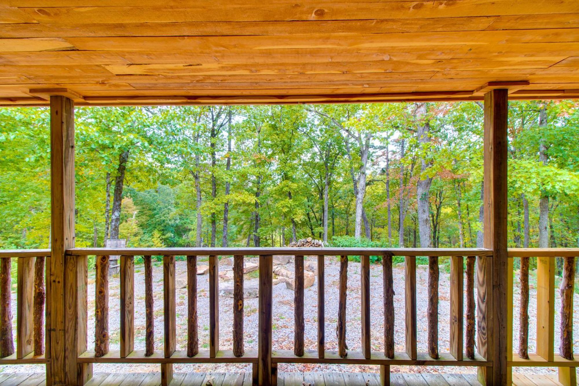 Ozark Mountain Cabin Rental On 300-Acre Ranch Bagian luar foto