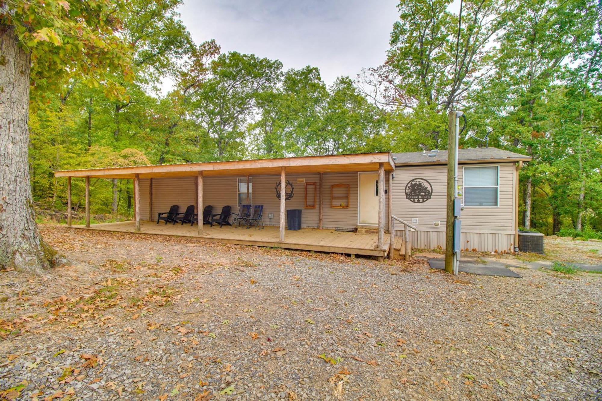 Ozark Mountain Cabin Rental On 300-Acre Ranch Bagian luar foto